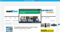 Desktop Screenshot of mauitime.com